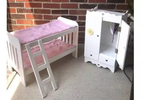 Bunk bed/chest for American Girl