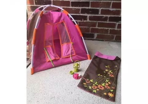 Play Camping Set fits American Girl Dolls
